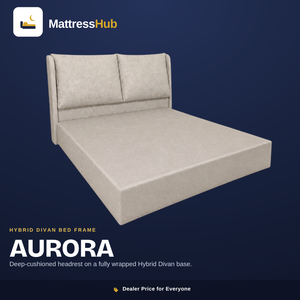SonoFrame Aurora upholstered bed frame