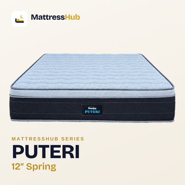 Puteri 12 Inch Euro-Top Spring Mattress