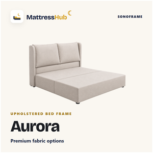 SonoFrame Aurora upholstered bed frame