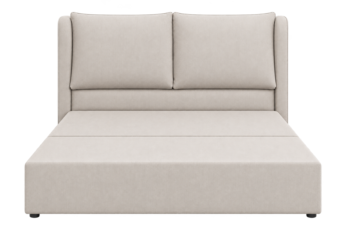 SonoFrame Aurora bed frame, front view
