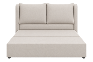 SonoFrame Aurora bed frame, front view