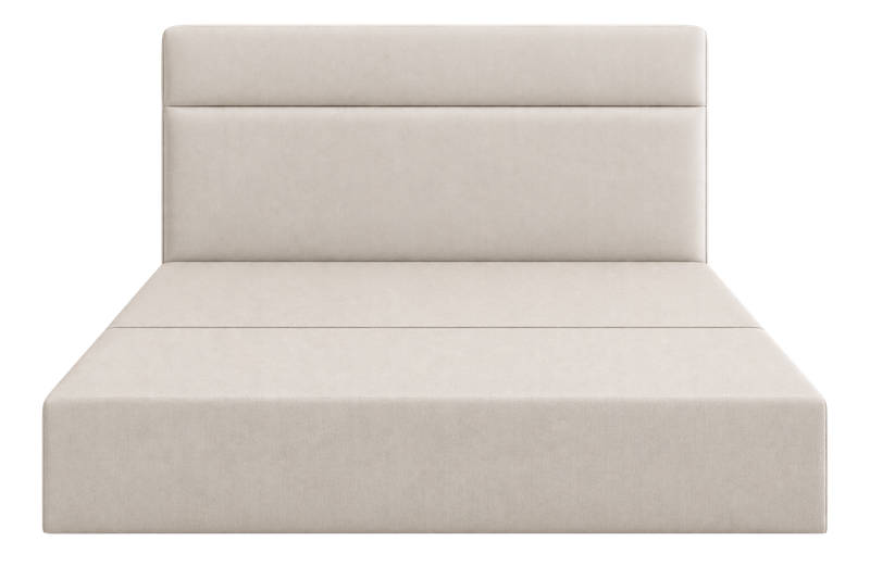 SonoFrame Haven bed frame, front view