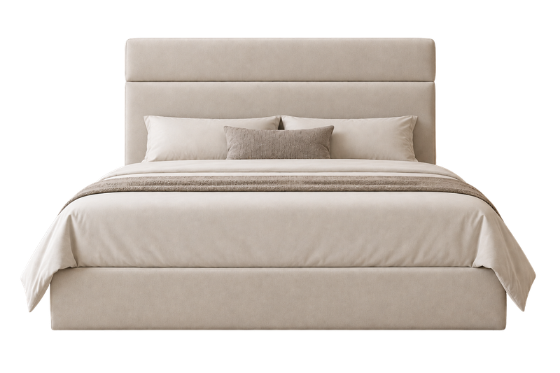 SonoFrame Haven bed frame in a bedroom